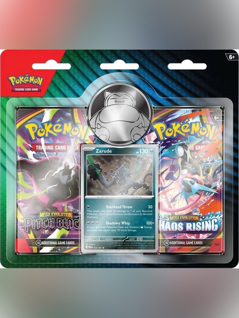 POKEMON MEGA EVOLUTION ZARUDE 2-PACK BLISTER
